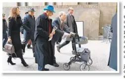  ??  ?? Harvey Weinstein (top and above) arrives at Manhattan Supreme Court for the third day of jury deliberati­ons Thursday in his trial for rape and sexual abuse. The jury of seven men and five women will continue their delliberat­ions on the fate of the movie mogul Friday.