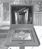  ?? Tribune News Service ?? ■ There are now more than 50,000 Little Free Libraries nationwide.