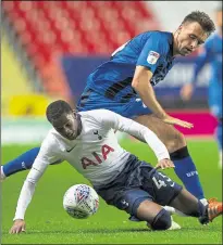  ?? Picture: Ady Kerry ?? Gillingham’s match against Tottenham under-21s was played in front of just 308 fans