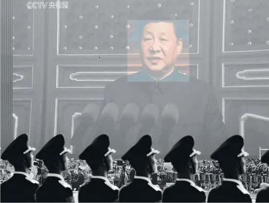  ?? JASON LEE / REUTERS ?? Xi ha reunit un gran exèrcit i el seu objectiu és reclamar Taiwan tan aviat com pugui