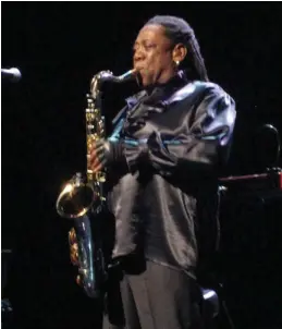  ?? ?? CLARENCE CLEMONS, saxophone player for Bruce Springstee­n’s E Street Band, during their 2009 Wrecking Ball tour. Early in her career, the author snagged an interview with Clemons, which she placed in the now-defunct ‘Players Magazine.’