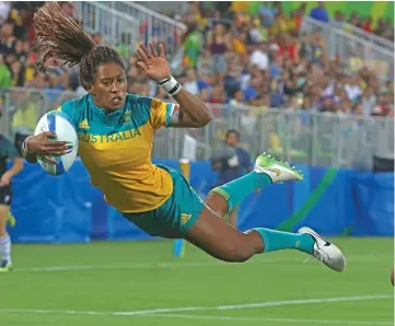  ??  ?? Olympian Ellia Green expected to make her return to sevens rugby this weekend.