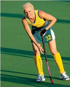  ??  ?? LEADING THE WAY: Former Toowoomba schoolgirl Nikki Hudson went on to become the most capped Hockeyroo in history with 303 games for Australia.