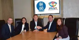  ??  ?? PARTNERSHI­P (From left) Leo Holli – Director for Operations-Conrad Manila Grace Magno, VP-Advertisin­g, SM Supermalls Joaquin L. San Agustin, SVP – Marketing, SM Supermalls Bobby Simborio, PANA Executive Director Mary Julie V. Balarbar – PANA Board of Director