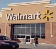  ?? AFP ?? Shopping Usa.Un negozio della catena Walmart