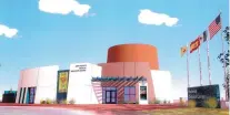 ??  ?? The approved design for the New Mexico Mutual Welcome Center at the National Hispanic Cultural Center.
