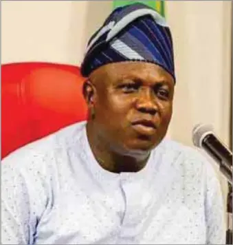  ??  ?? Lagos State Governor, Akinwunmi Ambode