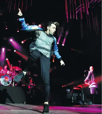  ?? CLIFFORD SKARSTEDT ?? Jacob Hoggard and his fellow bandmates in Hedley are being accused on social media of engaging in sexual behaviour with teenage girls, and the fallout within the music industry has been swift.