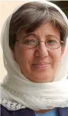  ?? ?? Brave: Sima Samar details the fall of Afghanista­n’s democracy