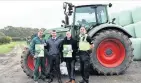  ??  ?? Cheshire farmer Antony Millington, detective inspector Adam Alexander, PCC David Keane and chief inspector Simon Meegan launch Cheshire’s rural and wildlife policing strategy