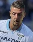  ??  ?? Deludente Sergej Milinkovic­Savic,23 anni, biancocele­ste dal 2015