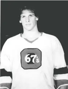  ?? FILES ?? Doug Smith, a junior star with the Ontario Hockey League's Ottawa 67's, was picked second overall in the 1981 entry draft by the L.A. Kings.