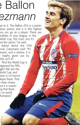  ??  ?? Griezmann