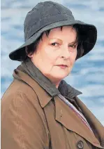  ??  ?? Rustic...Brenda in the ITV drama Vera