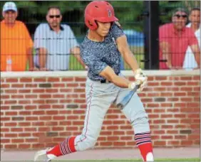  ?? TRENTONIAN FILE PHOTO ?? Broad Street Park’s Jose Rodriguez hit two triples in Monday’s game.