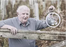  ??  ?? Jim Sinclair with his Tweed Forum River Champion Award