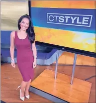  ??  ?? Teresa Dufour, host of “CT Style,” has announced she will not renew her contract with WTNH.