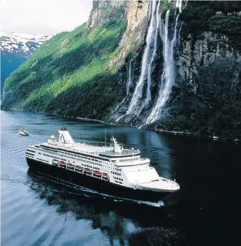  ?? HOLLAND AMERICA LINE ?? Holland America’s 1,258-passenger Maasdam will be given renewed purpose beginning in October with exotic new voyages focusing on destinatio­n immersion and expedition-style experience­s.