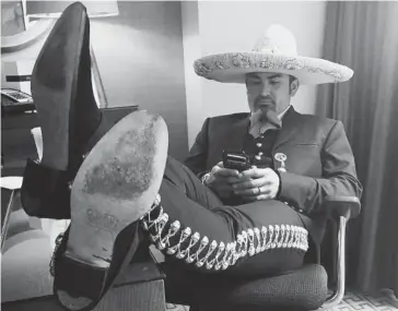  ?? FOTO: REFORMA ?? > González se integraría al equipo de los Mariachis.