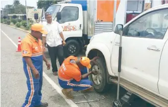  ?? ARCHIVO ?? El MOPC contará con operativos de asistencia en la carretera las las vías del país.