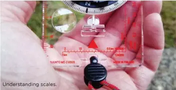  ??  ?? Understand­ing scales.