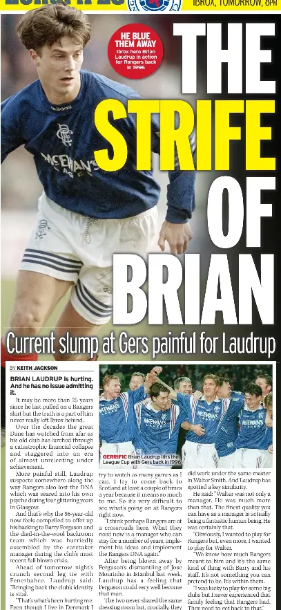 THE STRIFE OF BRIAN - PressReader