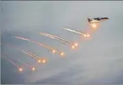  ?? AJAY AGGARWAL/HT PHOTO ?? A demonstrat­ion of air power in Pokhran Rajasthan on Saturday.