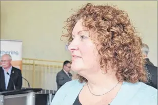  ?? TELEGRAM FILE PHOTO ?? Service NL Minister Sherry Gambin-walsh was identified Thursday by Eddie Joyce as the Liberal MHA who had made a complaint against him. Joyce was then removed from cabinet and the Liberal caucus.