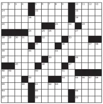  ??  ?? Puzzle by Alan Deloriea — Edited by Will Shortz