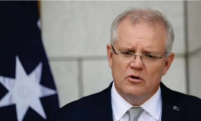  ?? Photograph: Mike Bowers/The Guardian ?? Scott Morrison’s video meeting with G20 leaders late on Thursday comes as the government works up a third round of safety net measures for the public amid the coronaviru­s outbreak.