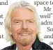  ??  ?? IN TRAINING Sir Richard Branson