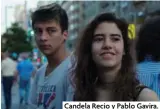  ?? ?? Candela Recio y Pablo Gavira.