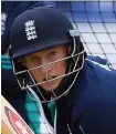  ??  ?? Bat’s the way: Joe Root