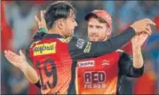  ?? AP ?? ▪ Sunrisers Hyderabad captain Kane Williamson has termed Rashid Khan a worthy teammate and competitor.