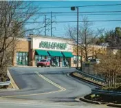  ?? AUDRA MELTON/THE NEW YORK TIMES ?? A Dollar Tree store Feb. 22 in Decatur, Ga. Dollar Tree said its stores have helped alleviate “food deserts” and revitalize struggling strip malls.