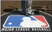  ?? CHARLES REX ARBOGAST — THE ASSOCIATED PRESS ?? Major League Baseball rejected the players’ offer for a 114-game regular season in the pandemicde­layed season with no additional salary cuts and told the union it did not plan to make a counterpro­posal.
