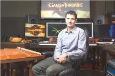  ??  ?? German-Iranian composer Djawadi wrote the score for all seven prior seasons of the ‘Game of Thrones’ about warring families, dragons and zombies in the fictional kingdom of Westeros.