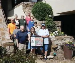  ?? Submitted photo ?? ■ Front, from left, are Donny Allison, general manager, Kristen Mangham, marketing director, Garvan Woodland Gardens, and Shelly Germany, head groundskee­per; middle, from left, are George Barnes and Ken Germany, groundskee­pers; and back, from left, are Dakota Rogers, groundskee­per, Judy Williams, manager, and Master Gardeners Jennetta Sanders, Stephanie Ballard and Judy Fields. Not pictured is Carolyn Davis, Master Gardener.