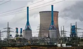  ?? INA FASSBENDER/AFP-GETTY ?? A gas-fired power plant is shown in Lingen, Germany.