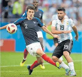  ??  ?? Argentina-Francia. Por Canal 7, el partido marcó un record: 45,3.