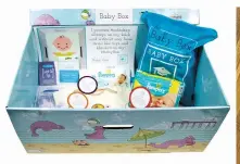  ?? COURTESY PHOTO ?? The state Children, Youth and Families Department and the Santa Fe nonprofit Many Mothers have launched a pilot project to provide 138 baby boxes to low-income families in Santa Fe, Rio Arriba and Los Alamos counties before the state fiscal year ends...