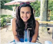  ?? ?? Tanya and Nadim Ednan-laperouse, left, whose 15-year-old daughter Natasha, above, died from a severe allergic reaction after eating a Pret sandwich on a flight