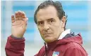  ??  ?? Cesare Prandelli, 58 anni, ex ct azzurro