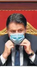  ?? ALESSANDRO DI MEO / EFE ?? Giuseppe Conte.