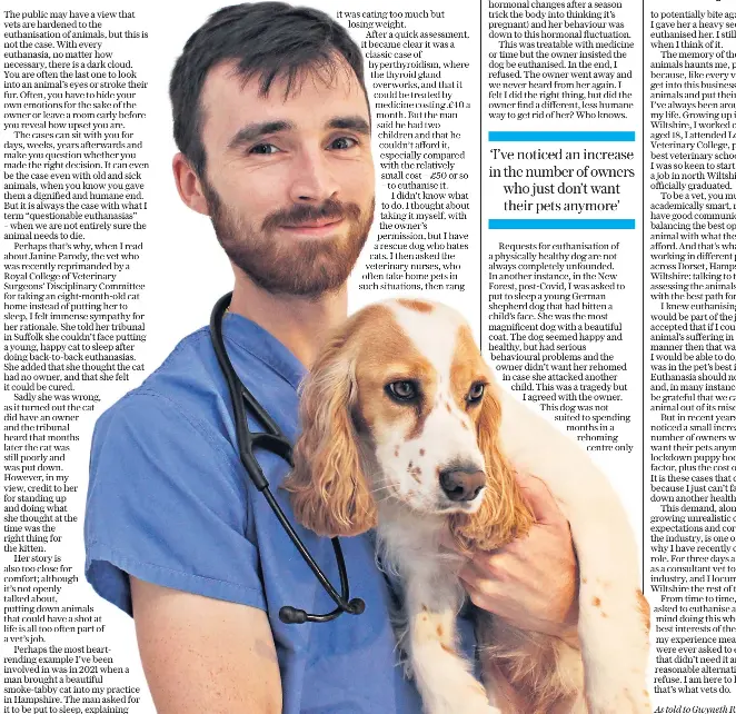 ‘I can’t face putting another healthy animal to sleep’ - PressReader