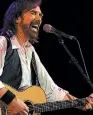  ??  ?? Dennis Locorriere is back singing the songs that made him famous with Dr Hook.
