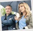  ??  ?? DILEMMA Martin Freeman & Daisy Haggard in Breeders