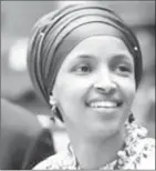  ??  ?? Ilhan Omar