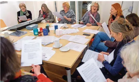  ?? ARCHIVFOTO: OLIVER DIETZE ?? In der Nauwieser 19 treffen sich regelmäßig Menschen zum Singen.