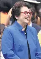  ?? ELSA — GETTY IMAGES ?? Billie Jean King was on hand for the U.S. Open women’s final at the USTA Billie Jean King National Tennis Center.